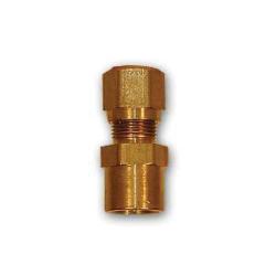 NT66-108 Adapter, 5/8 in Tube OD x 1/2 in FNPT, Brass