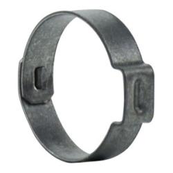 1050008 1-Ear Hose Clamp, 5/8 in Nominal, 0.543 in Minimum Clamp Diameter, Carbon Steel