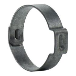 1050010 1-Ear Hose Clamp, 23/32 in Nominal, 0.618 in Minimum Clamp Diameter, Carbon Steel