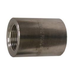 105418 Coupling, 2 in FPT x 2 in FPT, Stainless Steel, 3000 lb