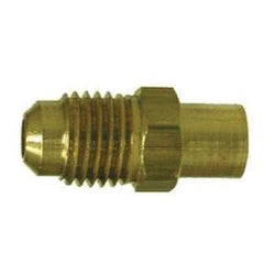 10622 SAE 45-deg Flared Adapter, 5/8-in Male Flared x 7/8-in Sweat, Brass