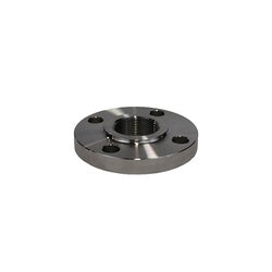 107069SS Threaded Flange, 4 in, Stainless Steel, 300 lb