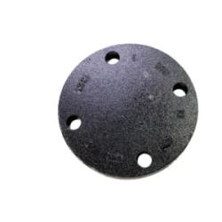 108065BF Blind Flange, 2 in x 2 in, Iron, Black, 4 -Bolt Hole, 150 lb