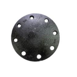 108072BF Blind Flange, 8 in x 8 in, Iron, Black, 8 -Bolt Hole, 150 lb