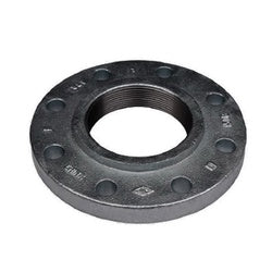 108076 Reducing Flange, 3 in Threaded x 2-1/2 in Threaded, Iron, 4 -Bolt Hole, 125 lb