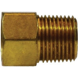 12106 Adapter, 7/8 in Inverted Flared x 3/4 in MPT, Brass
