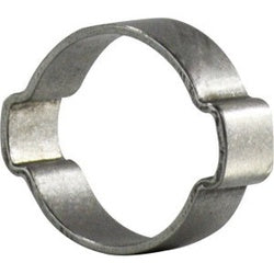 1510016 2-Ear Hose Clamp, 1-1/8 in Nominal, Stainless Steel