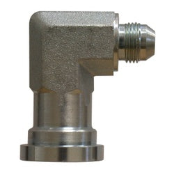 17042024 90-deg Elbow, 1-1/4-in Male JIC x 1-1/2-in Flange, Steel