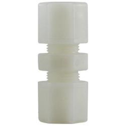 17079N Reducing Union, 3/8 in Compression x 1/4 in Compression, Nylon, White