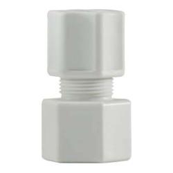 17145P Adapter, 1/4 in Compression x 1/8 in FIP, Polypropylene, White