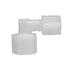 17254P 90 deg Elbow, 1/4 in Compression x 1/4 in FIP, Polypropylene