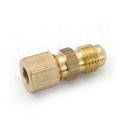 34829 Adapter, 1/4-in Compression x 1/4-in Male Flared, Brass