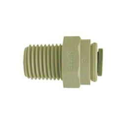 20055P Adapter, 1/4-in Push-In x 1/4-in MIP, Polypropylene