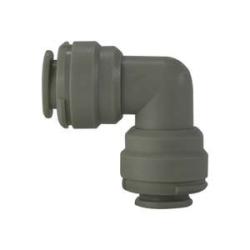 20152P 90-deg Union Elbow, 1/4-in Push-In Tube x 1/4-in Push-In Tube, Plastic