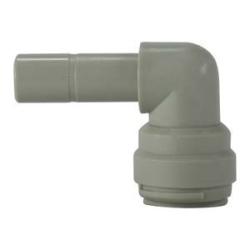 20743P Plug-In Elbow, 5/16-in Push-In Tube x 5/16-in Push-On Hose Stem, Plastic