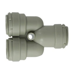 20776P 2-Way Divider, 5/16-in Push-In x 5/16-in Push-In x 5/16-in Push-In, Plastic