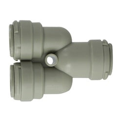 20777P 2-Way Divider, 3/8-in Push-In x 3/8-in Push-In x 3/8-in Push-In, Plastic