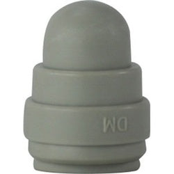20925P Tube End Stop, 1/4 in Push-In, Polypropylene