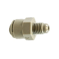 20961P Adapter, 3/8 in Push-In x 1/2 in Male Flared, Plastic