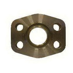 22622424 Pipe Thread Flange Pad, 1-1/2 in Code 62 Flange x 1-1/2 in Code 62 Flange, Steel
