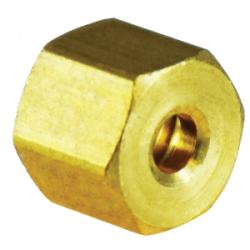 25033 Nut, 1/8 in Tube, Brass