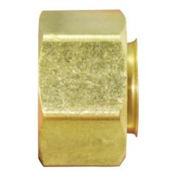 700261-02 Captive Sleeve Nut, 1/8 in Compression, Brass