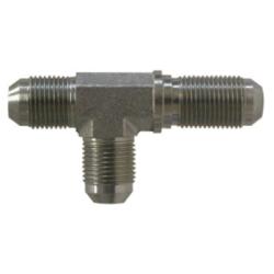 270412 Bulkhead Run Tee, 1-1/16 in 37 deg JIC Flared x 1-1/16 in 37 deg JIC Flared x 1-1/16 in, Steel
