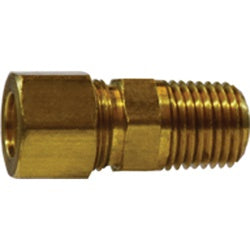 27092 Self-Align Check Valve with 27001 Self-Align Sleeve, 1/8 x 1/8 in Nominal, Brass Body, Domestic