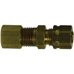 27189 Adapter with 27005 Self-Align Sleeve, 3/8 in Compression x 3/8 in MIP, Brass