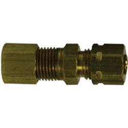 27193 Adapter with 27006 Self-Align Sleeve, 1/2 in Compression x 1/4 in MIP, Brass