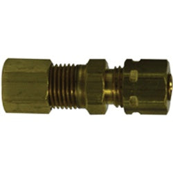27194 Adapter with 27006 Self-Align Sleeve, 1/2 in Compression x 3/8 in MIP, Brass