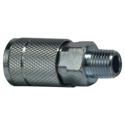 28516S Coupling, 1/4 in Coupler x 1/4 in MIP, Steel, 300 lb