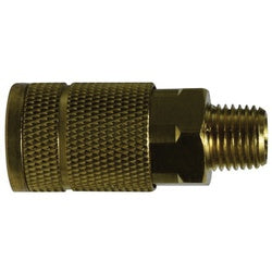 28517 Parker Tru Coupler, 3/8 in MIP, Brass