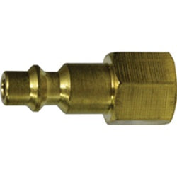 28534B Industrial Interchange Plug, 1/4 in FIP, Brass
