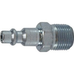99817 Industrial Interchange Male Plug, 1/2-in Body, 3/4-in Male NPT, Steel