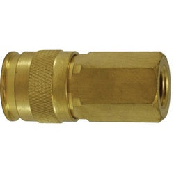 99864 Universal Female Coupler, 3/8-in Body, 3/8-in Female NPT, Brass