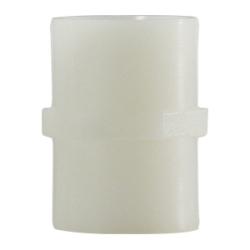 28762W Coupling, 3/8 in FPT x 3/8 in FPT, Nylon, White