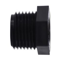 28813P Pipe Bushing, 1-1/4 in MPT x 1/2 in FPT, Polypropylene