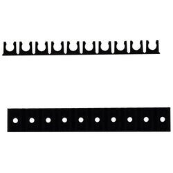 28991 Non-Adhesive Tube Mounting Rack, 1/2 in Tube, For Use With: 1/2 in OD Tubes