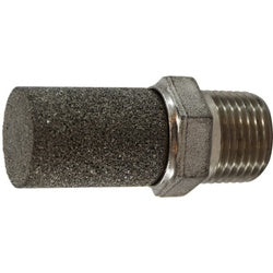 300034 Muffler, 3/8 in Nominal, MPT, Stainless Steel