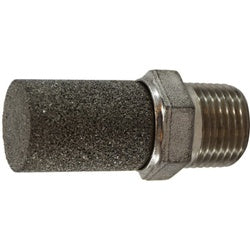 300035 Muffler, 1/2 in Nominal, MPT, Stainless Steel