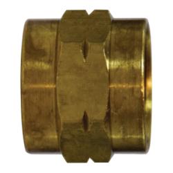 707402-12 No Swivel Adapter, 3/4-in FGH x 3/4-in FGH, Brass