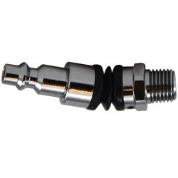 320065 Industrial Interchange Plug, 1/4 in MIP, Steel