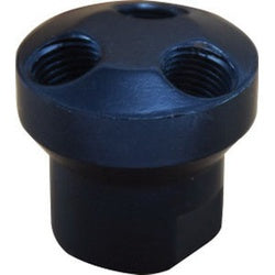 320120 Air Manifold, 1 -Inlet, 3 -Outlet, 1/4 in Inlet, 1/4 in Outlet, FPT, Aluminum
