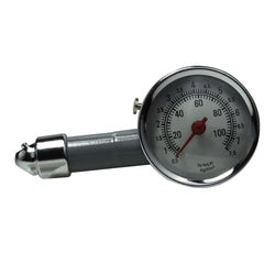 320410 1-Piece Dial Tire Gauge, Threaded