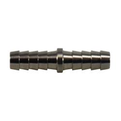 32096SS Straight Splicer, 1/2 in Hose Barbed x 1/2 in Hose Barbed, Stainless Steel