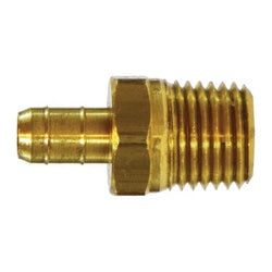 32150 Adapter, 1/4 in Barbed x 1/8 in MIP, Brass