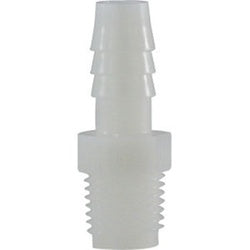 33000P Adapter, 3/4 in Hose Barbed x 1 in MIP, Polypropylene
