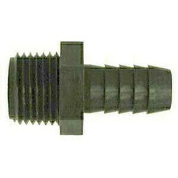 33013P Adapter, 3/8 in Hose Barbed x 3/8 in, Polypropylene