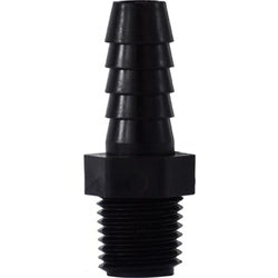 33014P Adapter, 3/8 in Hose Barbed x 1/2 in MIP, Polypropylene